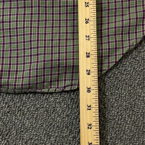 Polo Ralph Lauren Shirt Medium M Long Sleeve Classic Fit Plaid - Picture 9 of 12